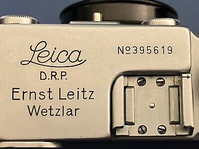 Vintage Leica D.R.P. Ernst Leitz Wetzlar 35MM Rangefinder Vintage Leica D.R.P. Ernst Leitz Wetzlar 35MM Rangefinder