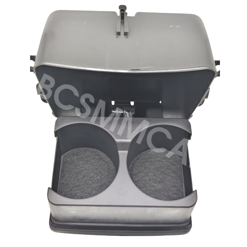 Console Rear Seat Mount Dual Bottle Cup Holder Fit For Ford Explorer 2016-2018
