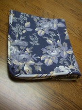 Multicolor Floral/Striped Print Cotton/Poly Blend Standard Pillow Sham/30" x 25"
