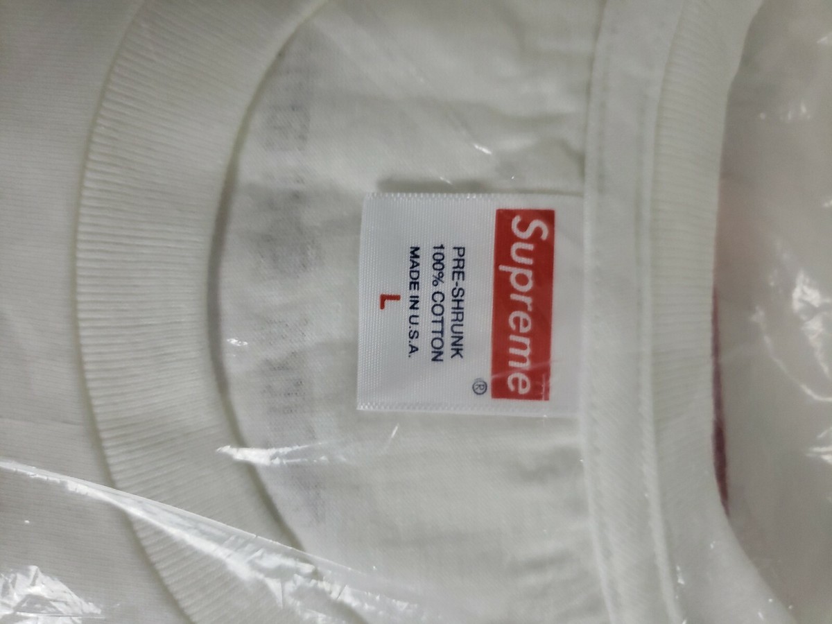 Supreme Piss Christ Tee FW17 White L T Shirt Rare Exclusive | eBay