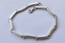 Bracelet "Fossil" 925 Silver Solid Timeless Vintage around 1990 Bracelet Silver