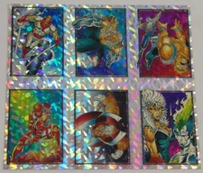 1992 Youngblood by Comic Images Uncut Prism Chase Card Sheet P1-P6 Rob Liefeld