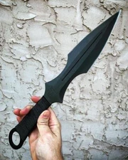 WILD CUSTOM HANDMADE 14 INCHES LONG THROWING MADE IN HIGH CARBON STEEL 