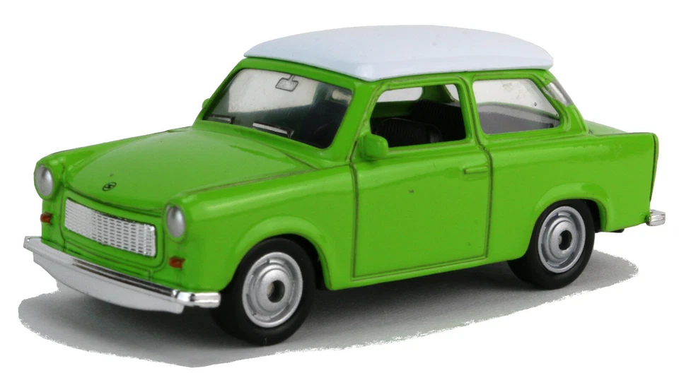 Trabant 601 Modellauto P601 Trabi Modell 7cm Modell Auto Spielzeug Trabbi klein - Bild 4 von 4