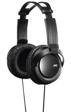 JVC Full Sized Over Ear Headband Over Ear Full Size Headband Black HARX330