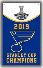ST.Louis Hockey Team Memorable Flag 90x150cm 3x5ft Blues Champions Best Banner