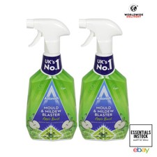 2 X Astonish Mould & Mildew Blaster Apple Burst 750ml 6.33 per litre