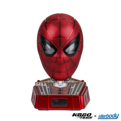 US Killerbody Iron spider Spider-Man Mask 1: 1 Electric Blinking Helmet Cosplay