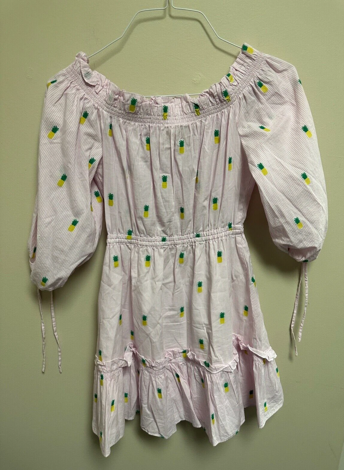 KATE SPADE Abito donna usat Katee Spa X ighe righ r eianche b nanas ananasti r