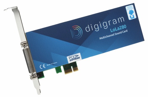 Digigram LoLa 280 Logging Skimmer 8 Channel HD Audio Recording PCIe x1 LP Card - Picture 5 of 9
