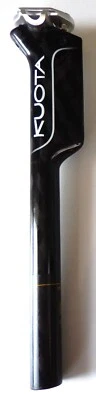 TIGE DE SELLE KUOTA CARBONE DIAMÈTRE 27.2 LONGUEUR 330 mm NEUVE - Photo 1/4