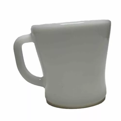 Vintage Oven Fire King Ware 20 Milk Glass D Handle Coffee Mug Cup USA
