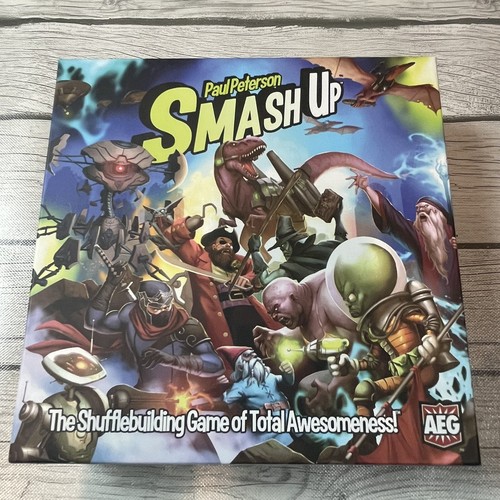 Smash Up Board Game Card Game Original Base Series Paul Peterson AEG - Picture 2 of 7