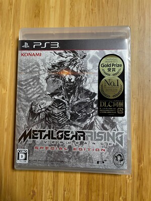 New Metal Gear Rising Revengeance Special Edition Sony PlayStation PS3 Japan