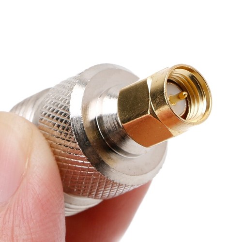 SMA Male To UHF Female RF Coaxial Connector Adapter SO-239 SO239 - Zdjęcie 7 z 8