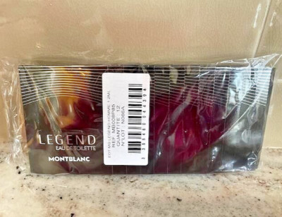 12 × 2ml Montblanc LEGEND EDT Men's Cologne Sample Vials- Sealed