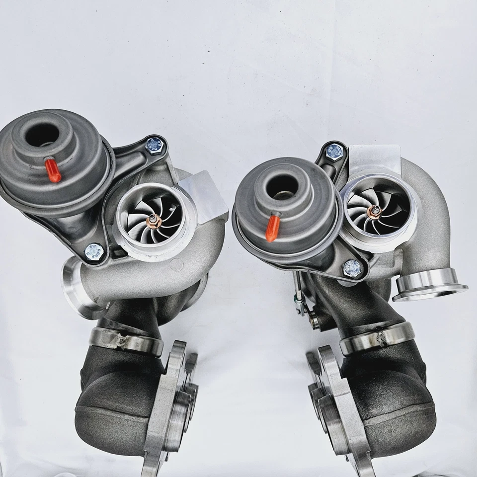 Upgrade 750HP Twin Turbos TD04 17T For BMW N54 535i 135i Z4 X6 740 E60 E89 F71 - Image 3 of 4