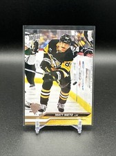 2023-24 Upper Deck Extended Base #606 Matt Nieto - Pittsburgh Penguins