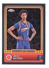Jalil Bethea 2024 Topps Chrome McDonalds All American Basketball #25