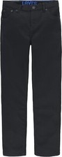 Levi's Boys' 502 Regular Taper Fit Performance Jeans Black 20