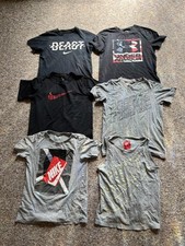 Boys Youth Small Lot of 6 Under Armour And Nike T Shirts Tank Top