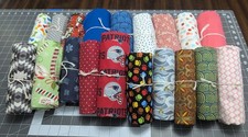 New Fabric Variety Box. 20 Yards Assorted Cotton Fabric Pieces. No Scraps R109