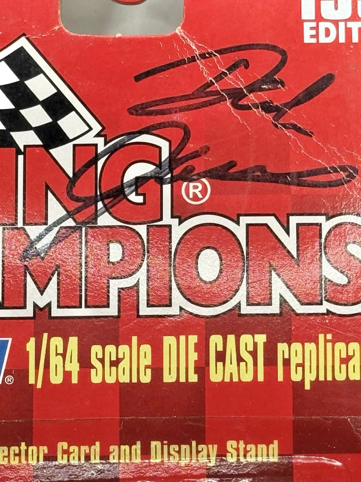 1997 Dale Jarrett #32 Racing Champions SIGNED 1:64 Die Cast Car Autograph NASCAR - Image 3 of 4