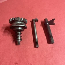 1993 92-96 CR250R CR250 Exhaust Power Valve Governor Linkage Actuator Arm Shaft