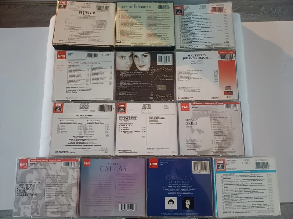 Bundle 13 EMI Classical Cd Albums Box Sets Excellent Condition Free P&P Look - Image 3 of 3