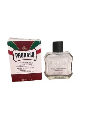 Proraso Sandalwood After Shave Balm 3.4 oz Red Line New Authentic
