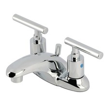 Kingston Brass FB862.CML Manhattan 1.2 GPM Centerset Bathroom - Chrome