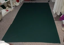 FUNERAL PALL CASKET COFFIN COVER GREEN 10' X 5' SEE DESCRIPTION FOR DETAILS