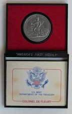 35 Americas First Medals, Pewter, Bronze First day Covers, American Revolution.