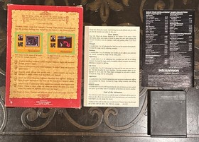 TOWER OF DOOM Mattel Intellivision RARE Game: COMPLETE w/ Manual Insert Cart Box