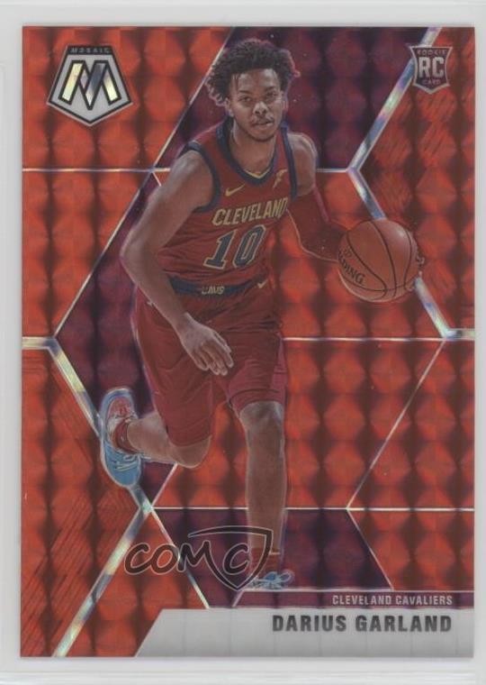 2019-20 Panini Mosaic Rookies Red Prizm Darius Garland #249 0ds5