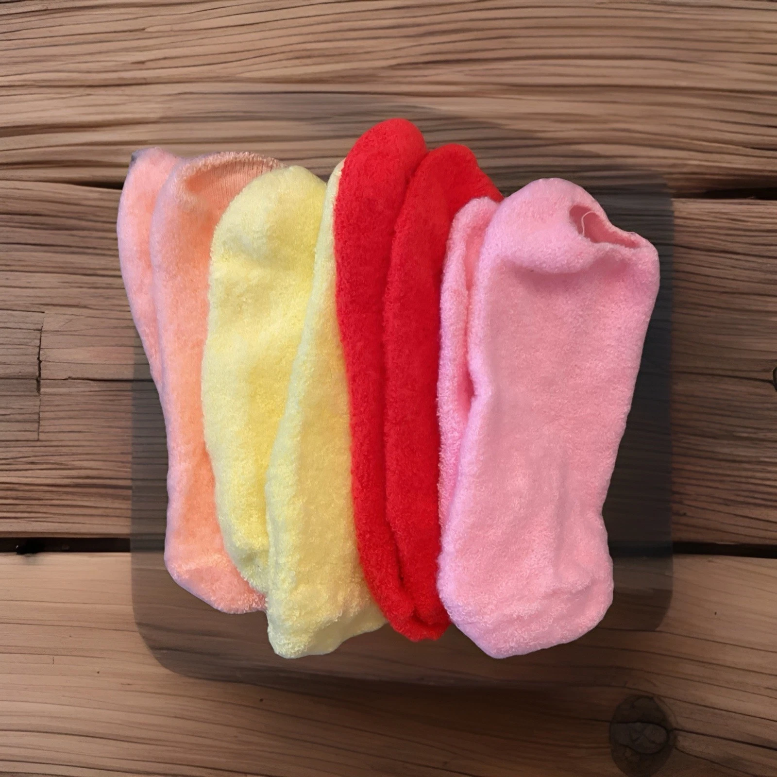 Vintage Fuzzy Ankle Socks