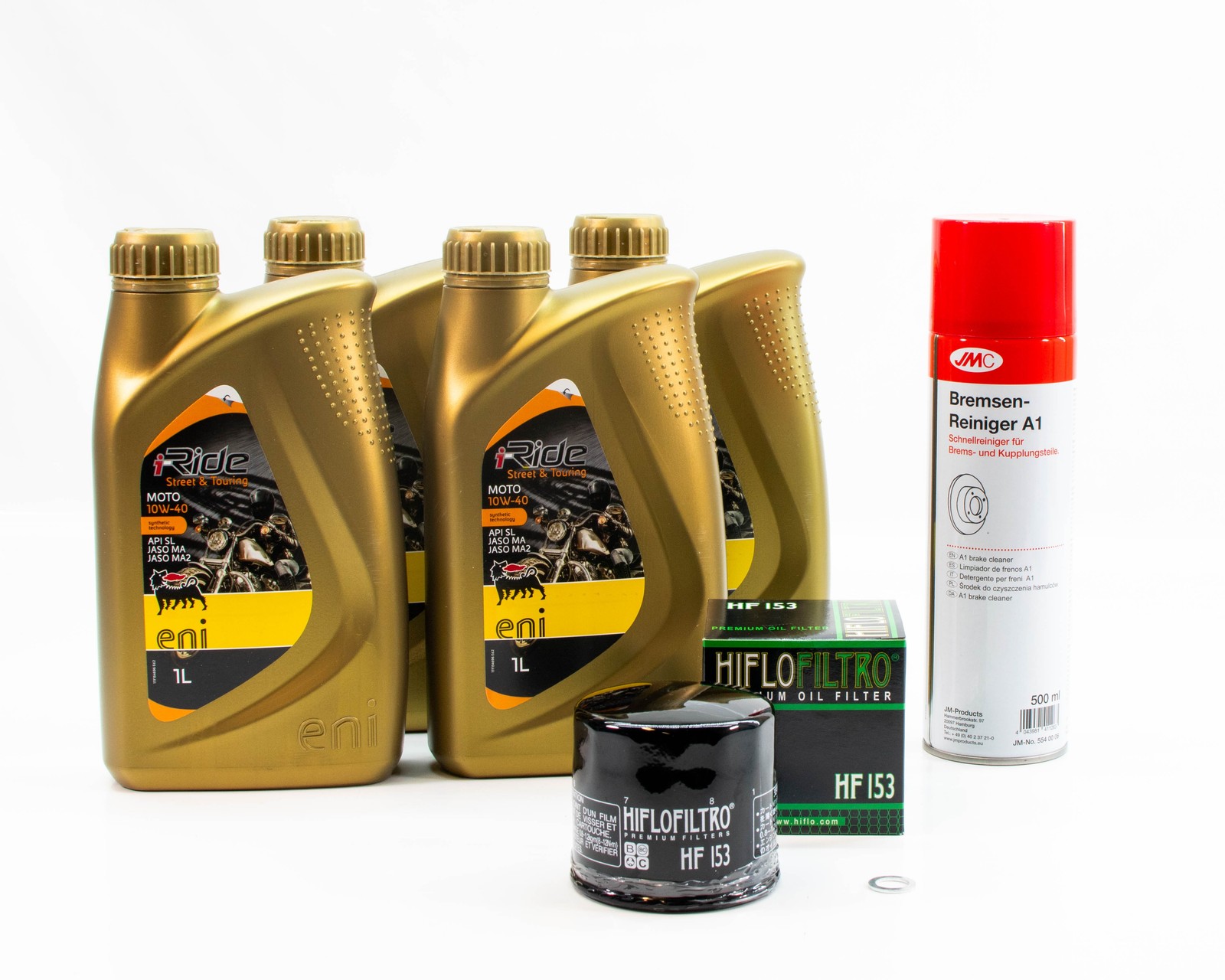 Kit entretien vidange Ducati 999 S 2004 2005 huile ENI 4L 10w40 filtre