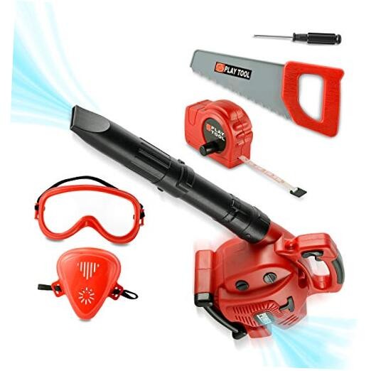 - That Really Works With Tool Set, Pretend Toy Leaf Blower