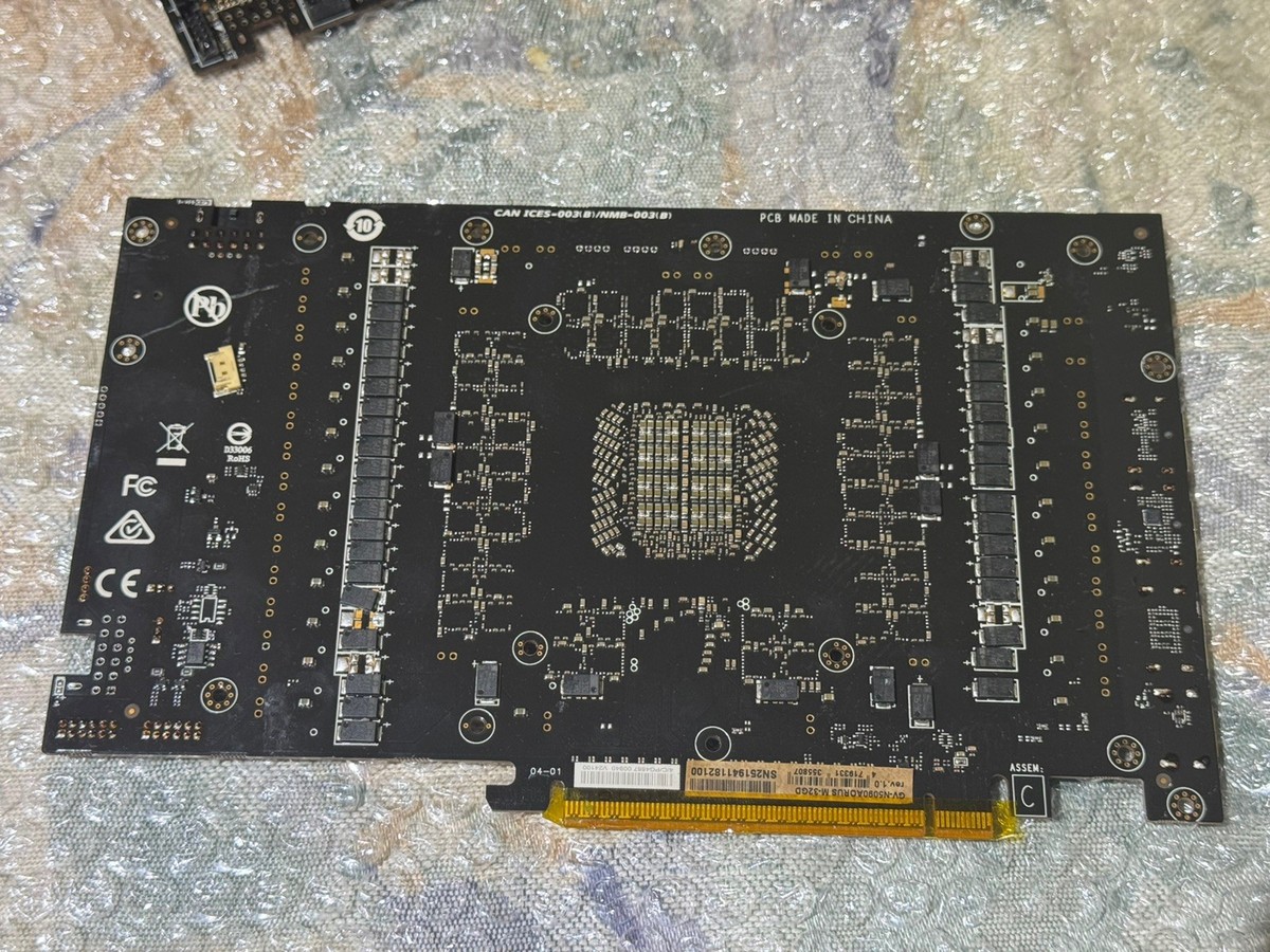 Gigabyte AORUS Master RTX 5090 PCB Only No VRAM And Chip AU stock