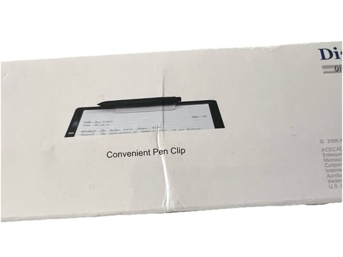 ACECAD DigiMemo L2 Rozmiar litery Notatnik cyfrowy /w długopisie Manual SoftVer 2,40L Nowy - Zdjęcie 7 z 13