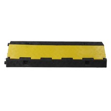 Osłona kabla Rampa 1 metr 3-kanałowa osłona przewodu podjazdowego Guma Prędkość ruchu ^