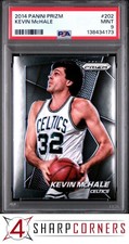 2014 PANINI PRIZM #202 KEVIN McHALE HOF POP 1 PSA 9