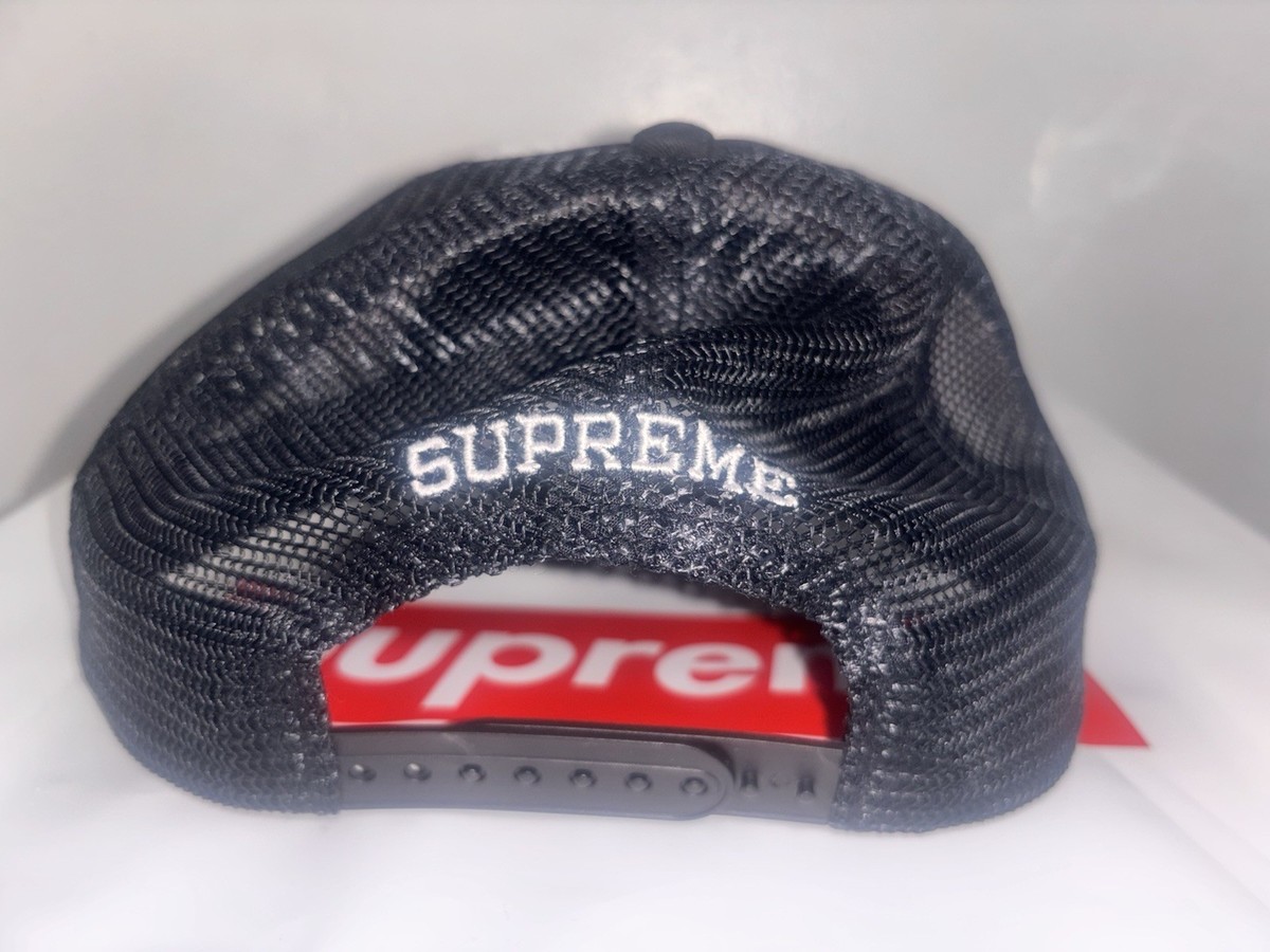 Supreme The Misfits Mesh Back 6-Panel Black In Hand Ready To Ship