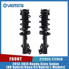 Front Left Right Struts w/ Coil Spring Assembly for 2013 2014 2015 Honda Civic