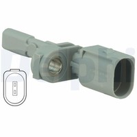 Delphi ABS Sensor Raddrehzahl SS20599 FüR VW Golf 7 5G1 BQ1 BE1 BE2 Variant BA5