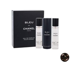 Image of Chanel Bleu de Chanel Travel Spray 20ml x 3 EDT [2 Refills] SP
