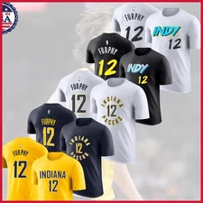 HOT SALE - Johnny Furphy #12 Indiana Pa.cers 2025 Name & Number Player Fans Gift