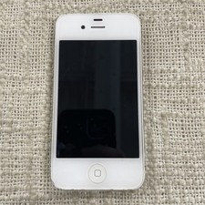 Apple iPhone 4s A1387 White Back Glass