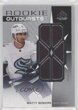 2022-23 Upper Deck SP Game Used Rookie Outbursts Jersey Matty Beniers #RO-BE kq9