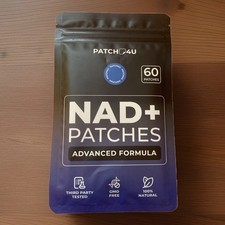 NAD Patches for Women Men for Energy Healthy Aging 60 Day Supply Ex 10/27